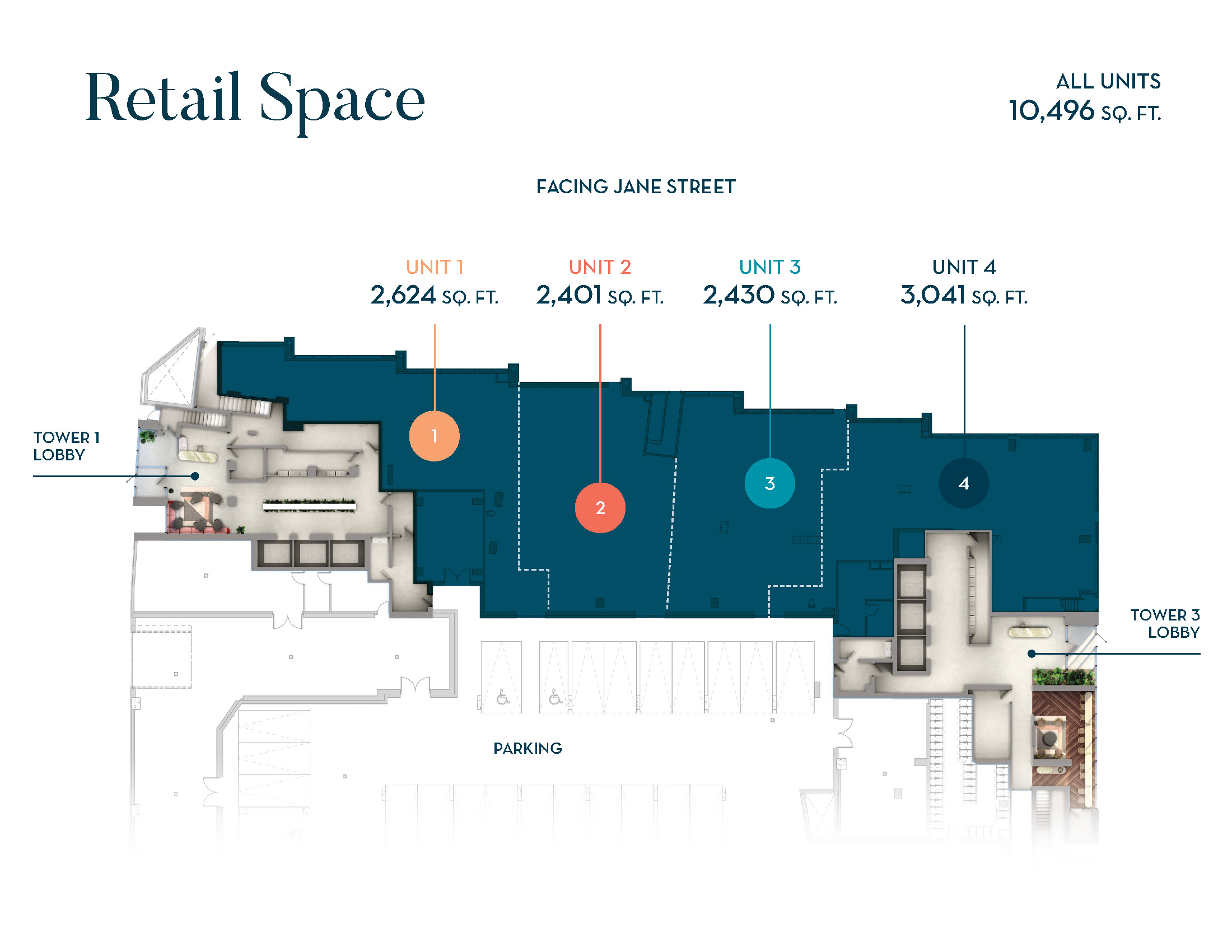 Site plan of Abeja District - Block 1